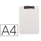 portanotas-q-connect-plastico-din-a4-blanco-25mm