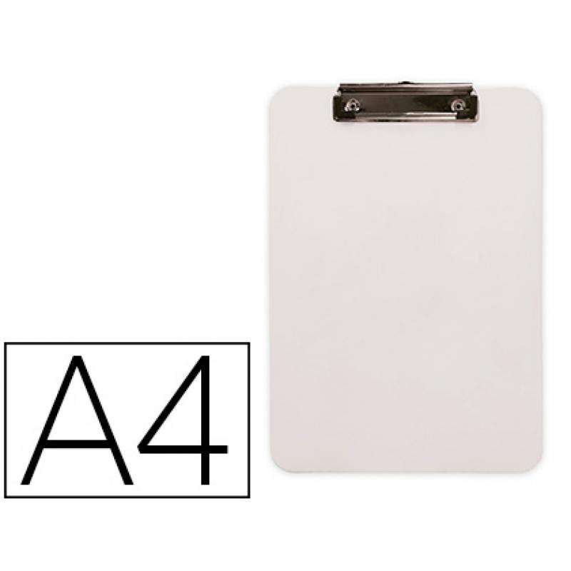 portanotas-q-connect-plastico-din-a4-blanco-25mm