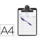 portanotas-q-connect-polipropileno-negro-din-a4-4-mm