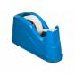 Portarrollo sobremesa Q-CONNECT plastico para cintas de 66 mt color azul 220x100x70 mm