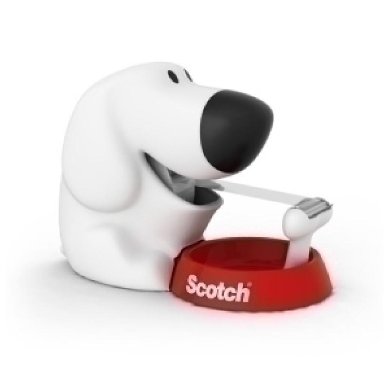 portarrollos-scotch-dog-c31-con-1-rollo-scotch-magic-19x89