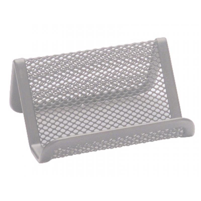 portatarjeta-q-connect-metalico-plateado-11x75x5-cm