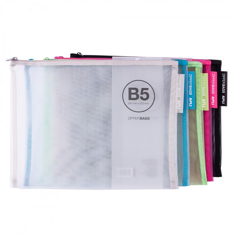 Portatodo APLI Zipper B5 290x223mm