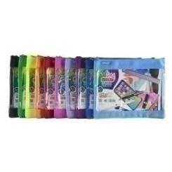 Portatodo Dual Bag Colorline A5 (250X200Mm)(Ideal Para Tablet, Cuadernos, Etc..)
