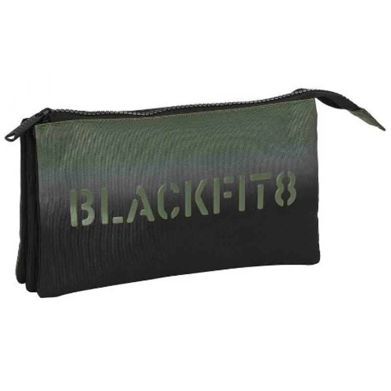 PORTATODO TRIPLE RECICLADO BLACKFIT8 