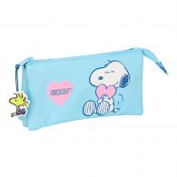 Portatodo triple SNOOPY LOVE