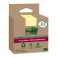 post-it-bloc-de-notas-adhesivas-recicladas-super-sticky-76-x-76-mm-amarillas-70-hojas-4-blocs