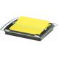 Post-It C-2015 Dispensador de notas diseño dual + 1 paquete de notas color negro/ transparente