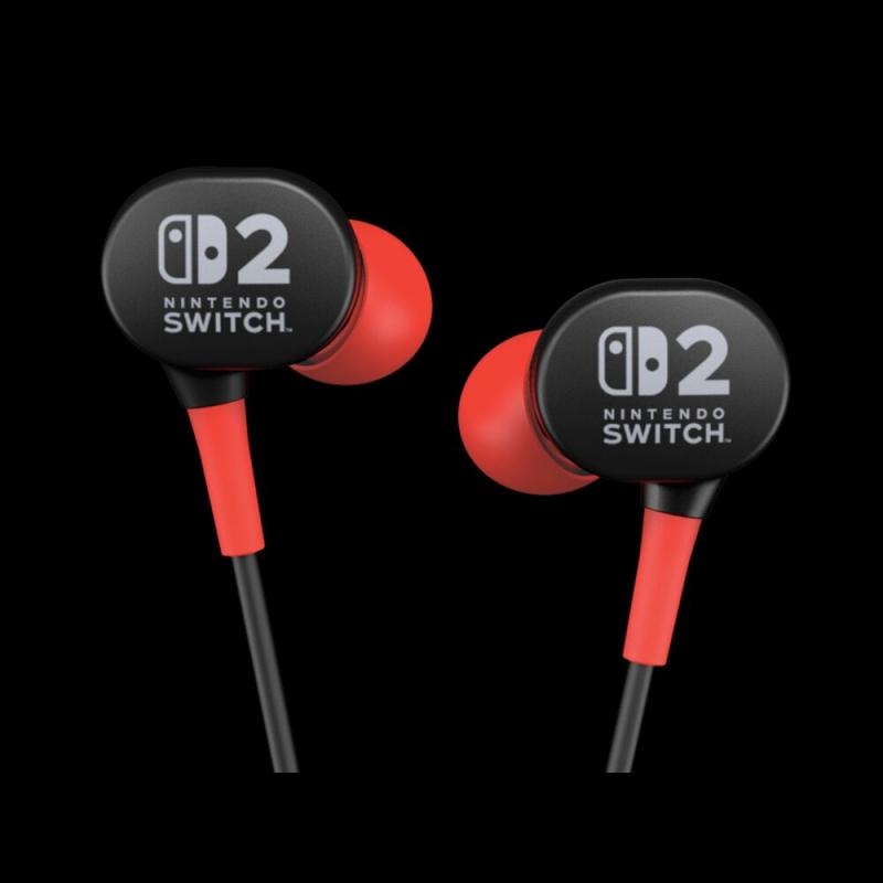powera-wired-earbuds-for-nintendo-switch-2-auriculares-alambrico-dentro-de-oido-juego-negro-rojo