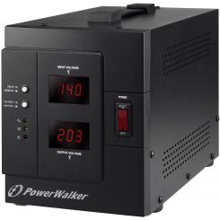 PowerWalker AVR 3000/SIV regulador de voltaje 230 V Negro