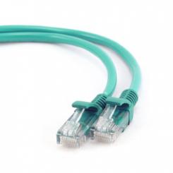 GEMBIRD PP12-1M/G cable de red Verde Cat5e