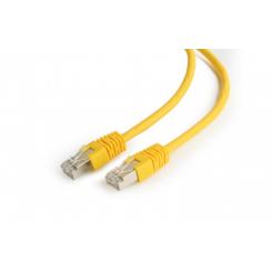 Gembird PP6-1M/Y cable de red Amarillo Cat6 F/UTP (FTP)