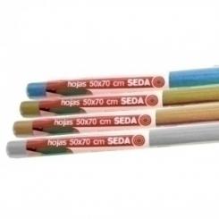 PRECISION Papel Seda C.G.Rollo 3 Hojas 50X70 Az.M