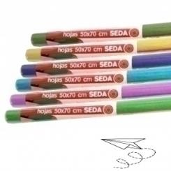 PRECISION Papel Seda C.G.Rollo 5 Hojas 50X70 Bl.