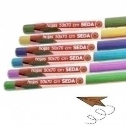 PRECISION Papel Seda C.G.Rollo 5 Hojas 50X70 Marro