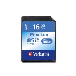 VERBATIM Premium 16 GB SDHC Clase 10