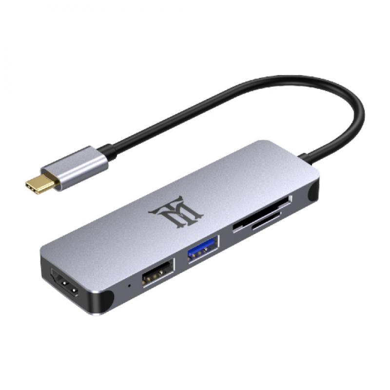 premium-mthub5-base-para-portatil-y-replicador-de-puertos-usb-32-gen-2-31-gen-2-type-c-aluminio-gris