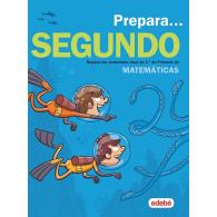 Prepara matemáticas 2º Primaria. Vacaciones (Ed. Edebé)