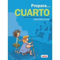 Prepara matemáticas 4º Primaria. Vacaciones (Ed. Edebé)