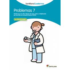 Problemas, Educación Primaria. Cuaderno 7, Ed. SANTILLANA