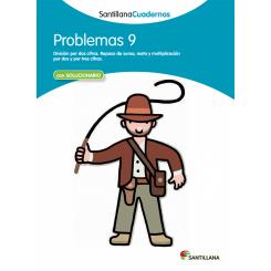 Problemas, Educación Primaria. Cuaderno 9, Ed. SANTILLANA
