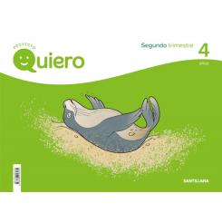 Proyecto Quiero 4 Años 2ºtrimestre, Ed. SANTILLANA