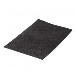 PRYSE Lámina Goma Eva purpurina biodegradable 40x60, 1 ud. negro