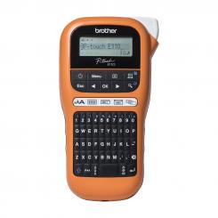 BROTHER PT-E110VP impresora de etiquetas Térmica directa Color 180 x 180 DPI 20 mm/s TZe QWERTY