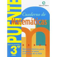 Puente Cuaderno Matematicas 3º ESO, Ed. NADAL-ARCADA S.L.