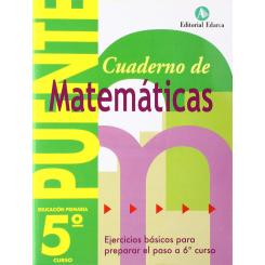 Puente, Matemáticas, 5 Educación Primaria, Ed. NADAL-ARCADA S.L.