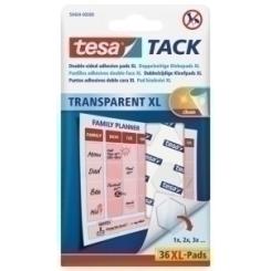 Punto Adhesivo Transparente Xl Tesa Tack  36 Unidades