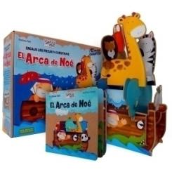 Puzle 3D Y Libro Sassi Manolito Books El Arca De Noe 3D 12 Piezas (+3 Años)