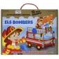puzle-3d-y-libro-sassi-manolito-books-els-bombers-3d-catalan-12-piezas-3-anos