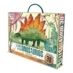 Puzle 3D Y Libro Sassi Manolito Books Estegosaurio 3D 46 Piezas (+6 Años)