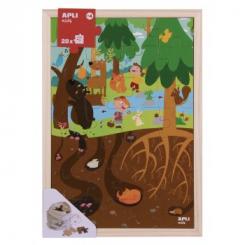 APLI puzzle Niveles El Bosque 28U