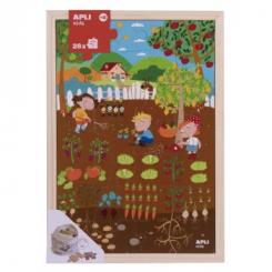 APLI puzzle Niveles El Huerto 28U
