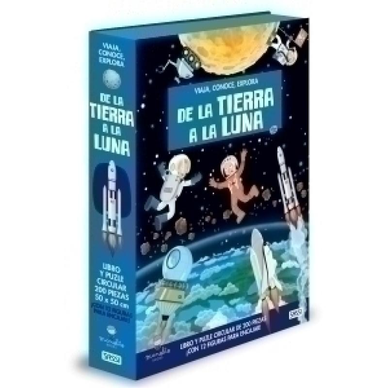 puzle-sassi-manolito-books-de-la-tierra-a-la-luna-200-piezas-6-anos