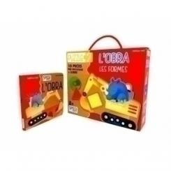 Puzle Sassi Manolito Books L´Obra Les Formes - Cat 10 Piezas (+2 Años)