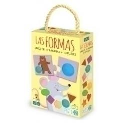 Puzle Y Libro Sassi Manolito Books Las Formas 2 Piezas (+2 Años)