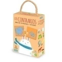 Puzle Y Libro Sassi Manolito Books Los Contrarios 2 Piezas (+2 Años)