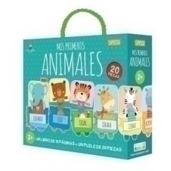 Puzle Y Libro Sassi Manolito Books Mis Primeros Animales 20 Piezas (+2 Años)