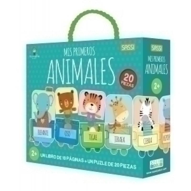 puzle-y-libro-sassi-manolito-books-mis-primeros-animales-20-piezas-2-anos
