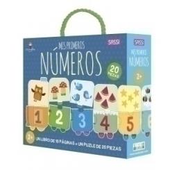 Puzle Y Libro Sassi Manolito Books Mis Primeros Numeros 20 Piezas (+2 Años)