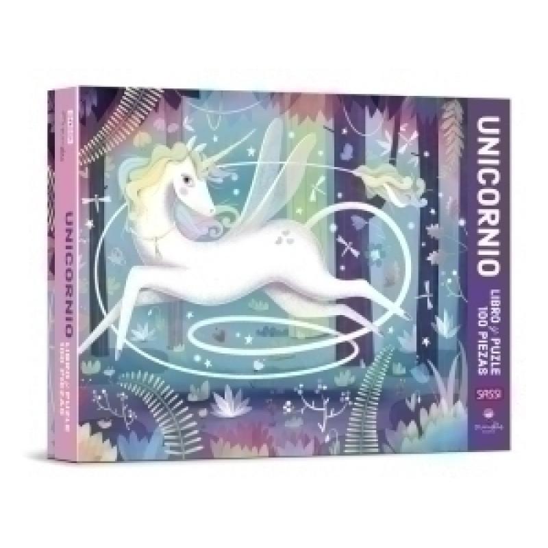 puzle-y-libro-sassi-manolito-books-unicornio-100-piezas-5-anos
