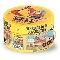 Puzle Y Libro Sassi Manolito Books Vehiculos De La Construccion 30 Piezas (+3 Años)