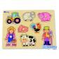 puzzle-andreutoys-madera-granja-8-piezas