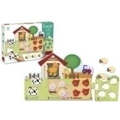 Puzzle Goula Gigante 1-5 21 Piezas