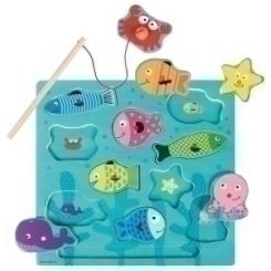 Puzzle Goula Pesca Magnetico 10 Piezas