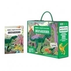 Puzzle Manolito B. Dinosauroak - Euskera