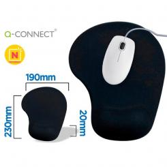 Q-CONNECT ALFOMBRILLA RATON REPOSAMU ECAS